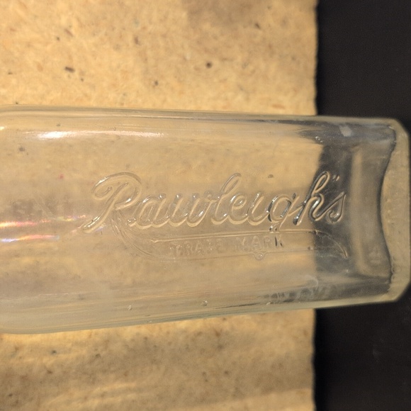 Antique Clear Glass Rawleigh's Medicine Bottle - Picture 5 of 9